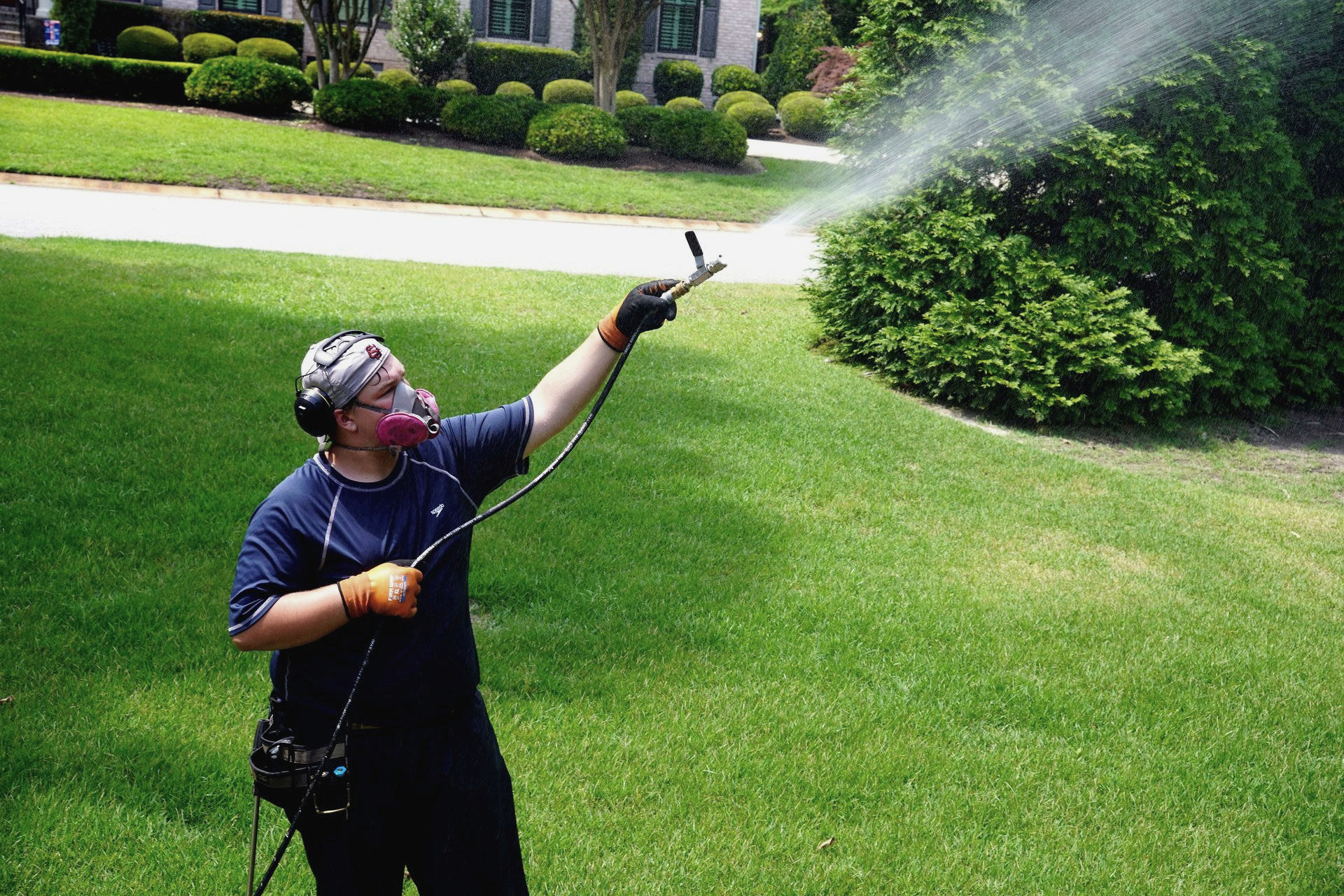 Soft wash exterior cleaning in Columbia, SC