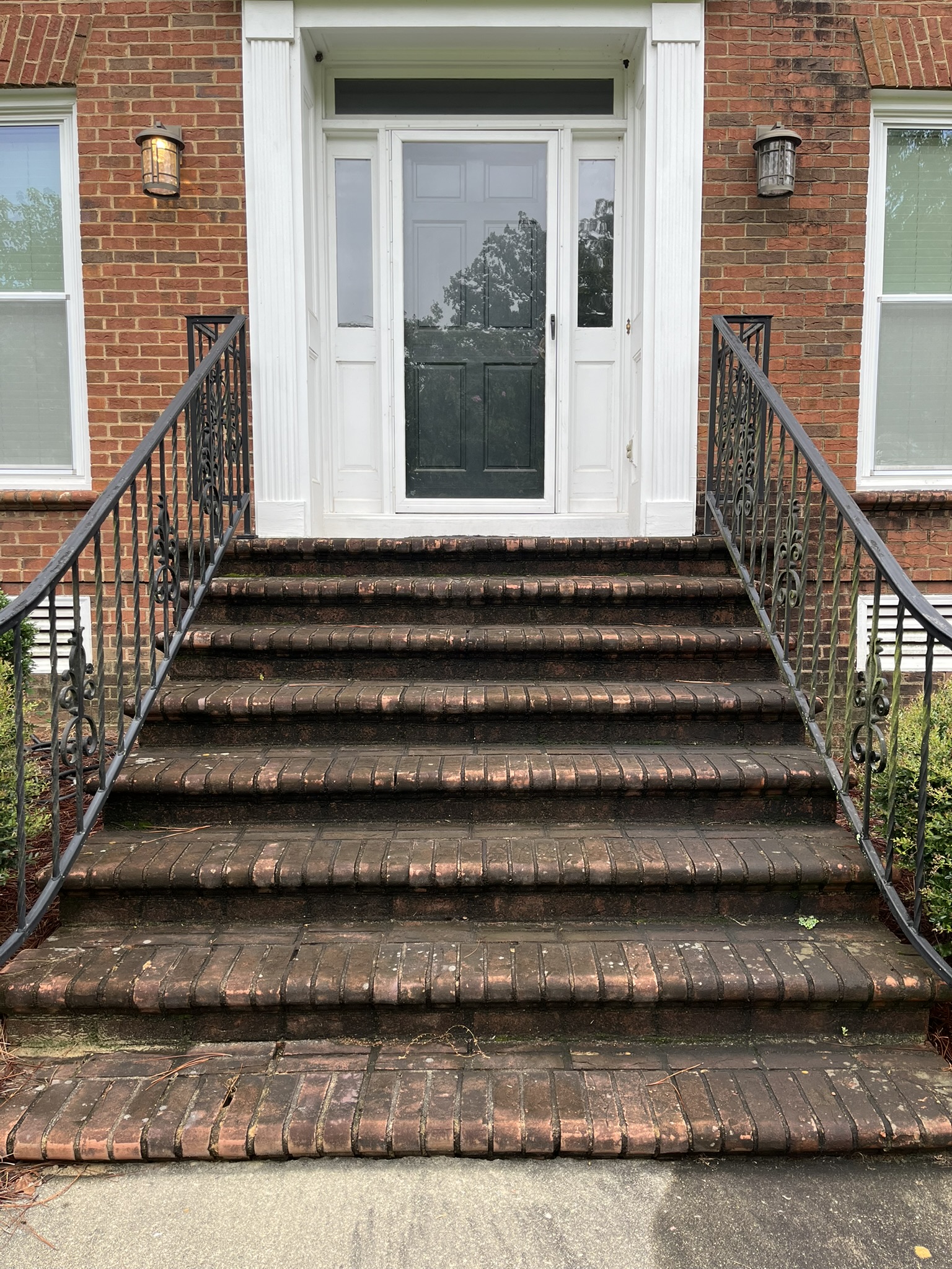 Steps before pressure washing