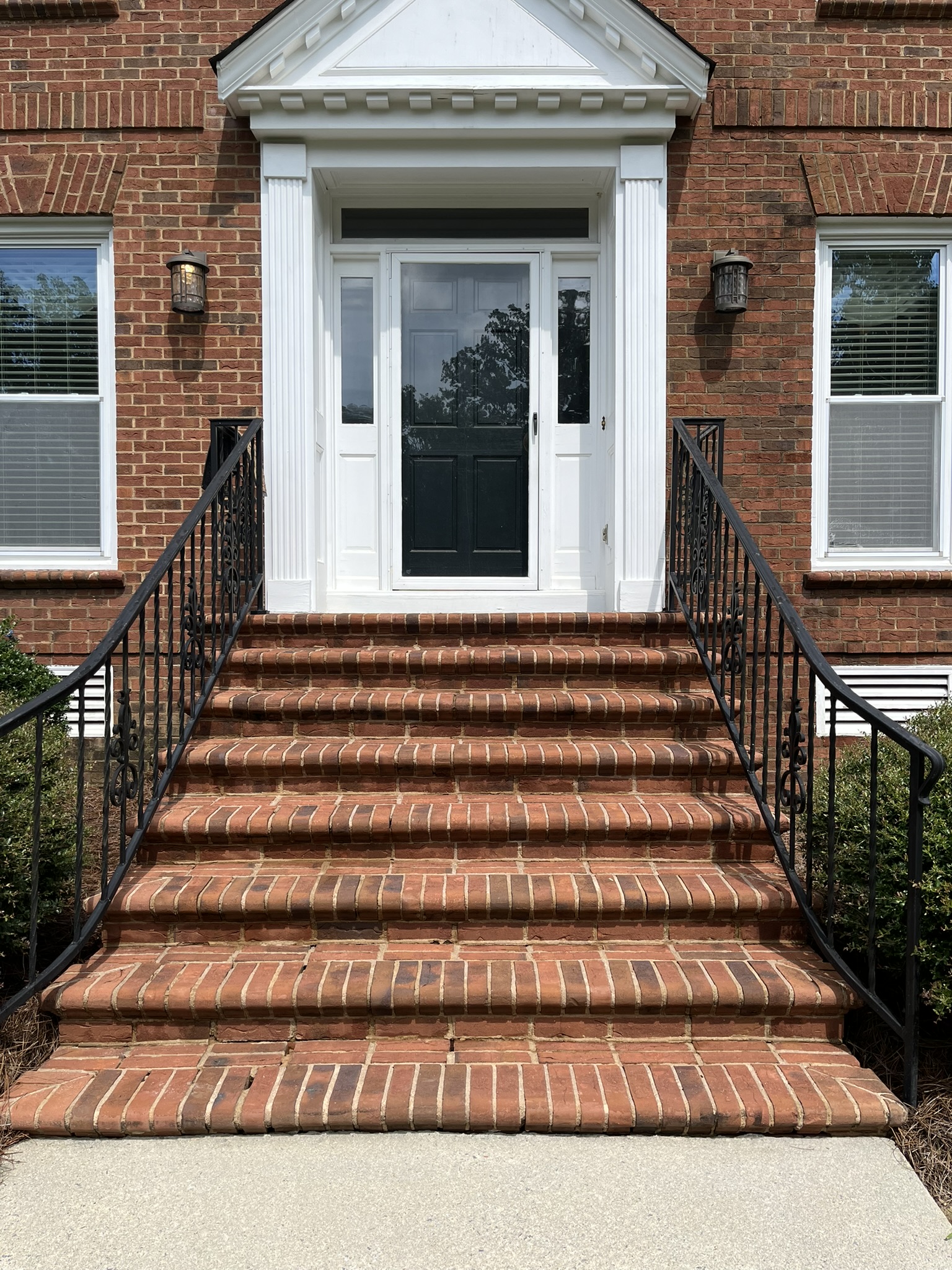 Steps after pressure washing